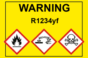 Airconditioning-refrigerant-R1234yf-danger-warning
