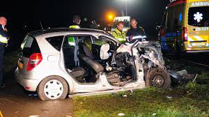 Rescue-workers-automobile-crash-Mercedes-Benz