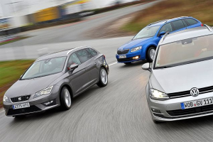 European-car-sales-statistics-compact-segment-2014-Volkswagen_Golf-Skoda_Octavia-Seat_Leon