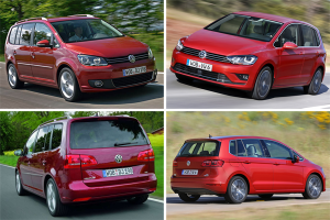 European-car-sales-statistics-midsized-MPV-segment-2014-Volkswagen_Golf_Sportsvan-VW_Touran