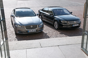 European-car-sales-statistics-premium-limousine-segment-2014-Jaguar_XJ-Volkswagen_Phaeton