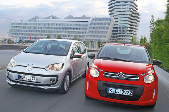 European-car-sales-2019-Q2-Citroen_C1-VW_Up