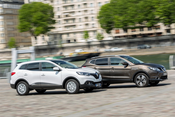 Midsized_SUV-segment-European-sales-2015-Nissan_Qashqai-Renault_Kadjar