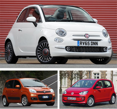 Minicar-segment-European-sales-2015-Fiat_500-Fiat_Panda-Volkswagen_Up