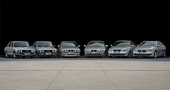 BMW_5_series-generations-auto-sales-statistics-Europe
