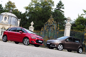 European-car-sales-statistics-midsized-MPV-segment-2014-Citroen_C4_Picasso-Renault_Scenic