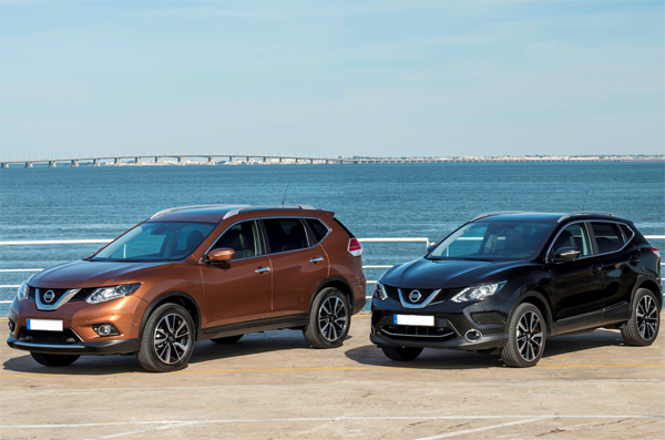 European-car-sales-statistics-midsized-crossover-segment-2014-Nissan_Qashqai-X_Trail