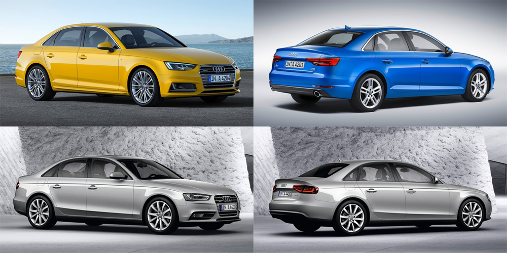 Audi_A4-B8-vs-Audi_A4-B9-front-rear