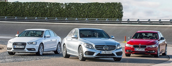 European-car-sales-2015-Mercedes_Benz_C_Class-BMW_3_series-Audi_A4