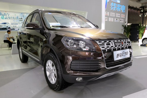 Auto-sales-statistics-China-Yema_E70-EV-SUV