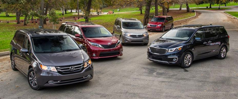 US-sales-minivan-segment-2016-Honda_Odyssey-Toyota_Sienna-Kia_Sedona-Nissan_Quest-Dodge_Grand_Caravan