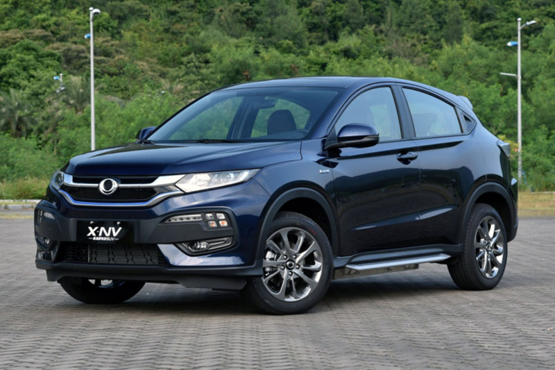 Honda XNV China auto sales figures